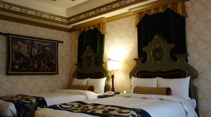 宿泊したホテルミラコスタ　ポルト・パラディーゾ・サイド スーペリアルーム（ピアッツァビュー）の室内